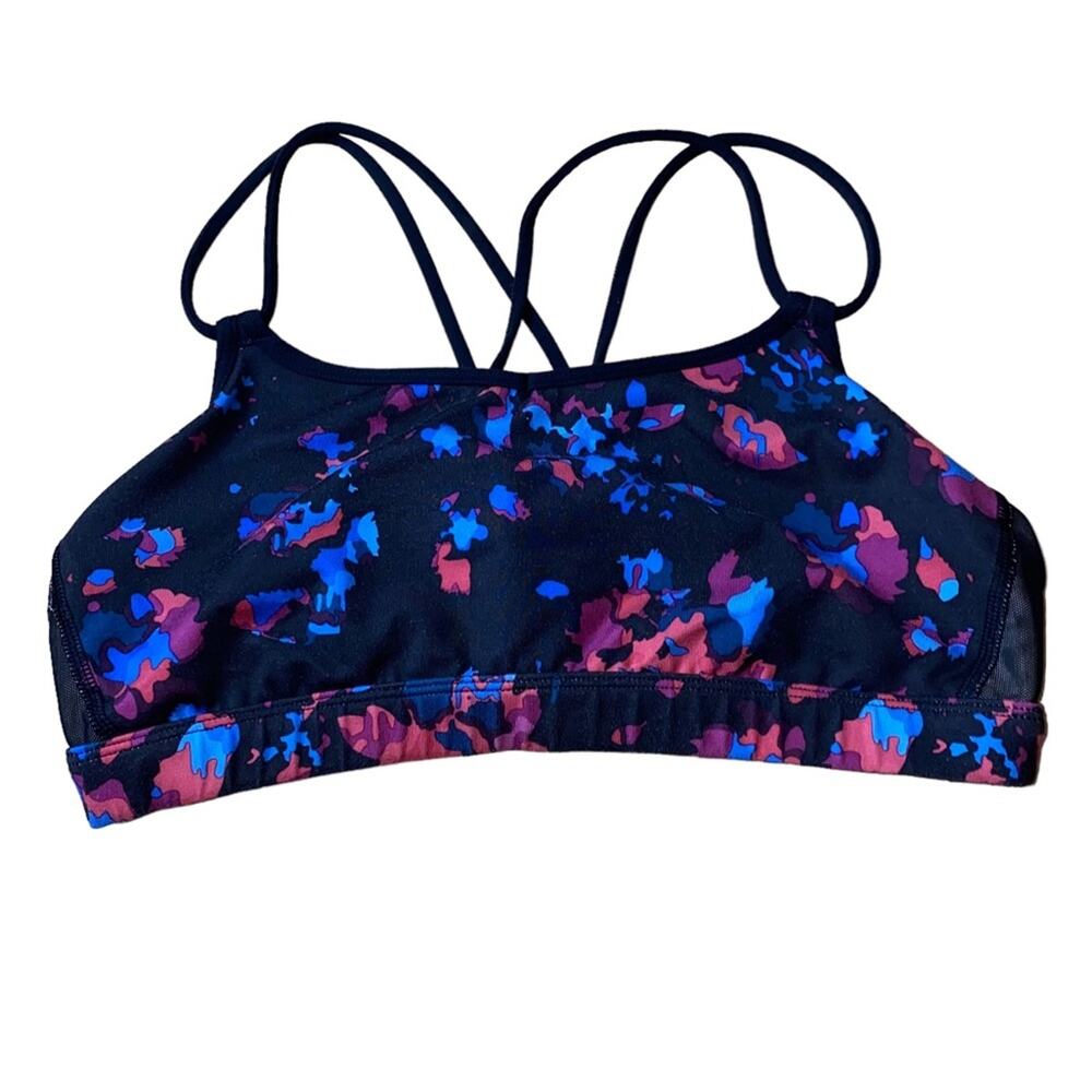 Lululemon Make A Move Multicolored‎ Strappy Sports Bra